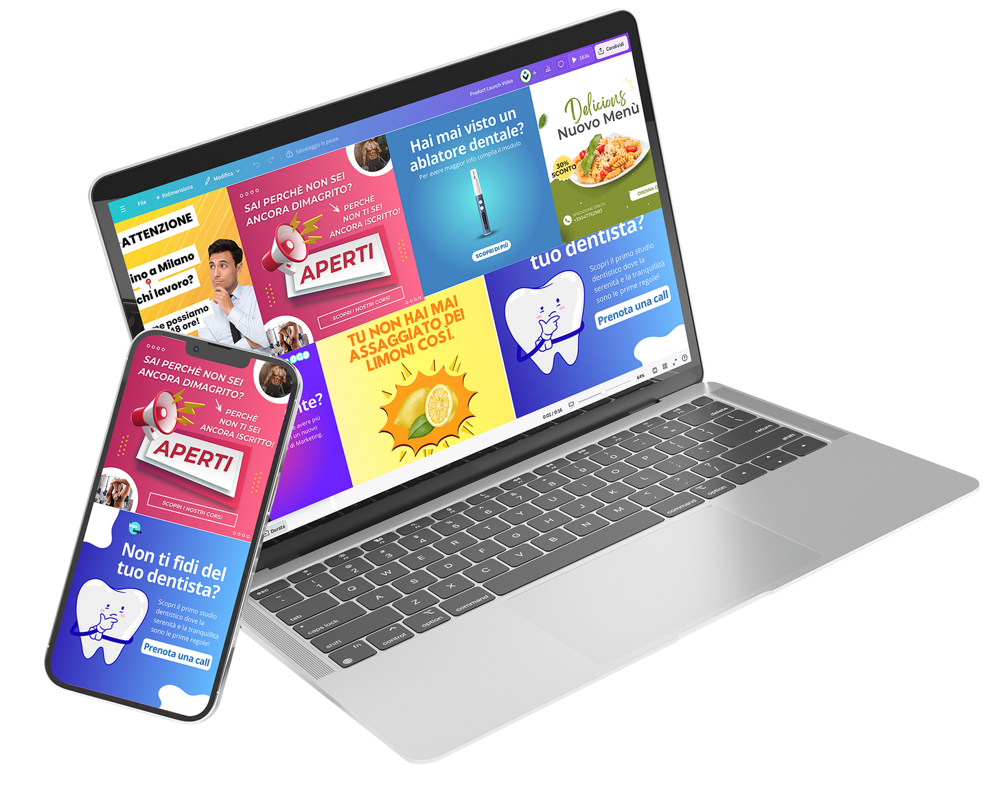 10 Template di Immagini su Canva (che possono diventare Video Animati) per pubblicità di Facebook e Instagram