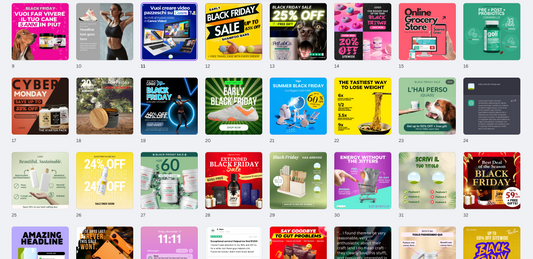 200 Canva Template Vincenti e Già Testati per Ads e Social (Immagini Statiche e Animate)